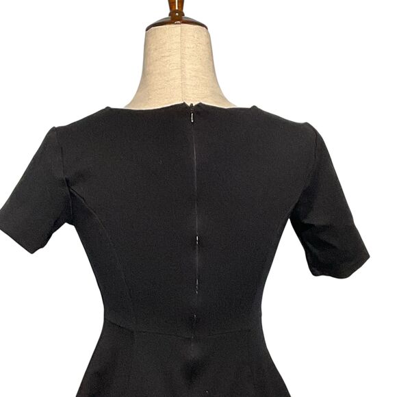 Topshop Black Skater Dress Short Sleeve - Picture 8 of 11